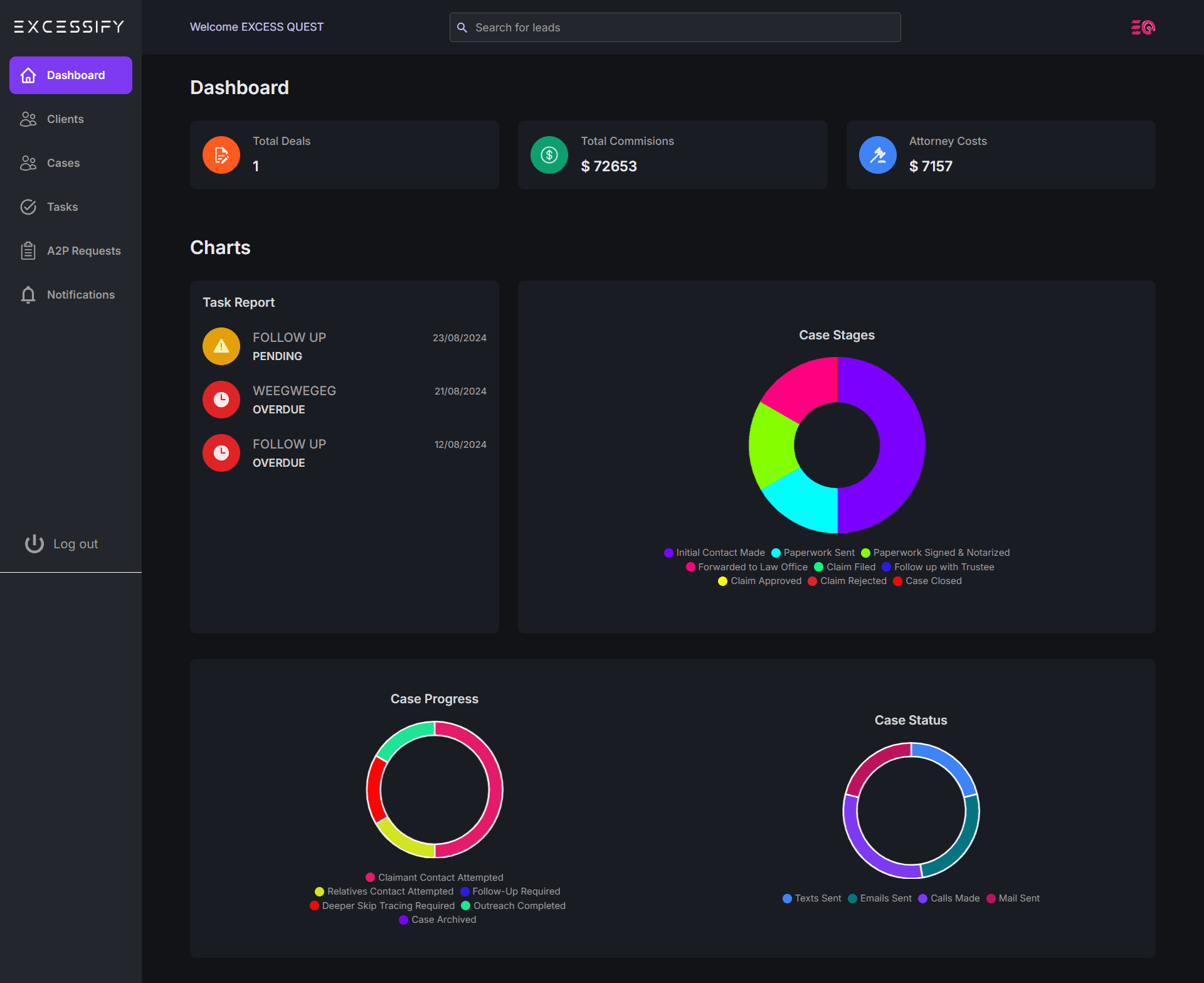 Excessify - CRM 